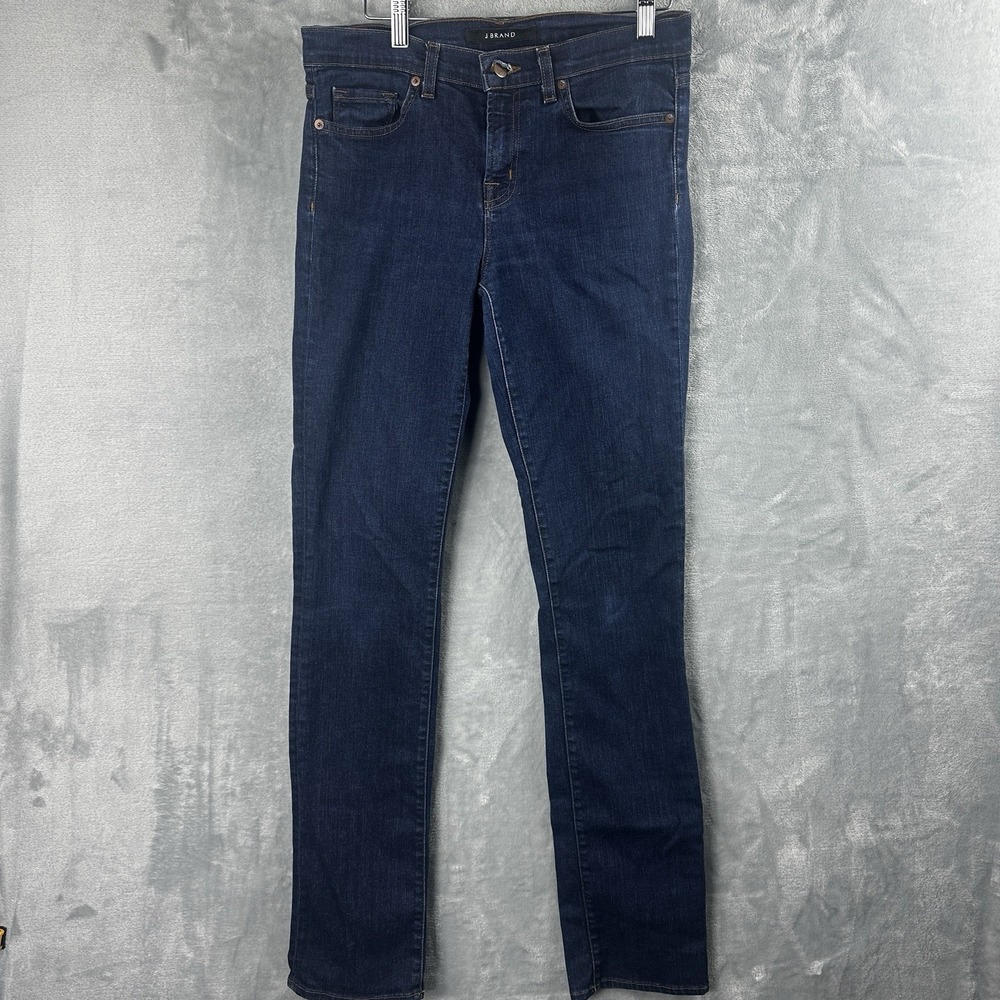 j brand cigarette leg jeans womens‎ 29 blue stretch denim